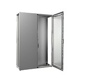 VX Шкаф 1200x1800x400 с монтажной платой, двухстворчатая дверь | код 8284000 | Rittal